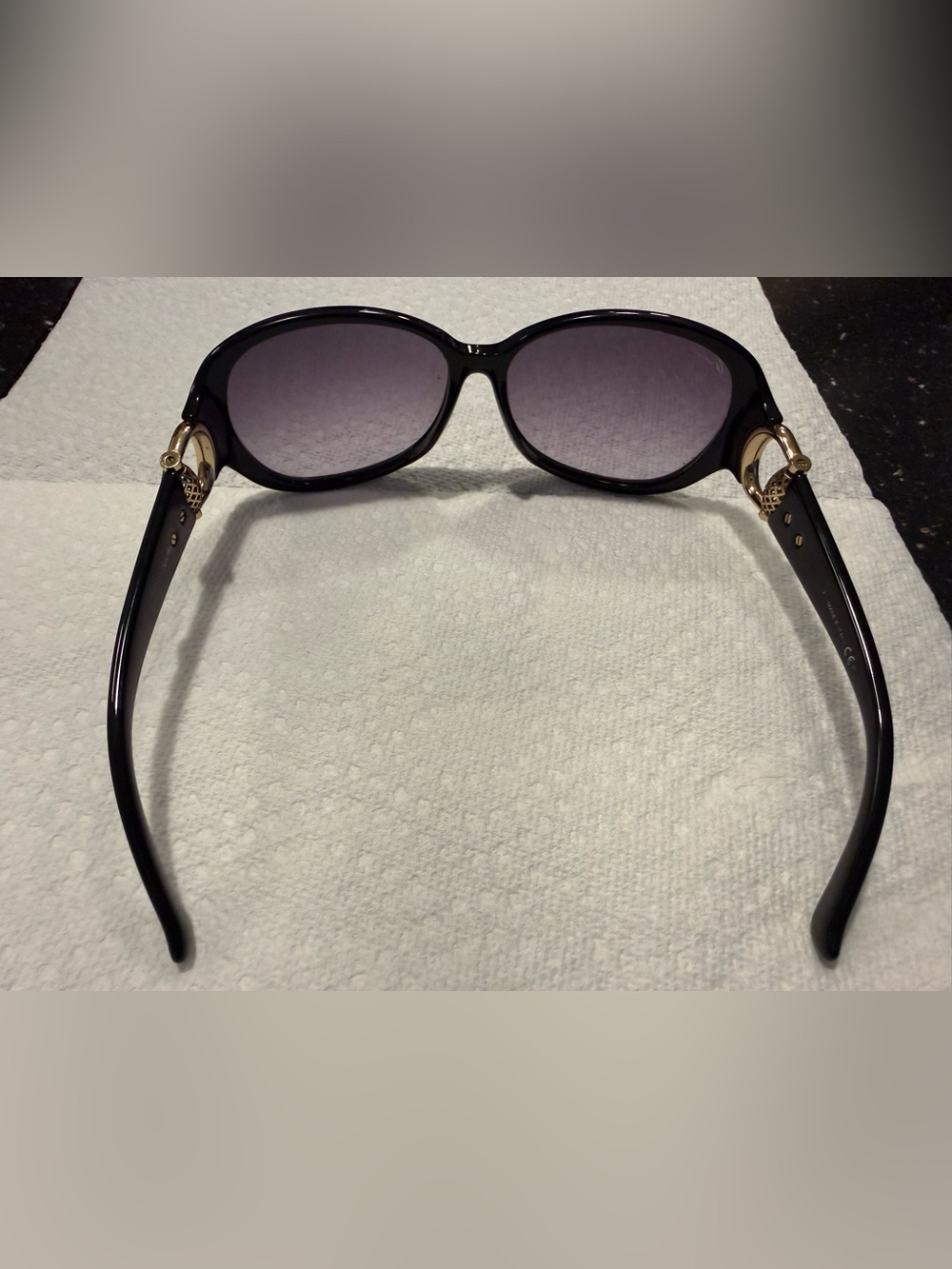 Vintage Gucci Horsebit Optyl Sunglasses Black Made in Italy - Picture 7 of 9